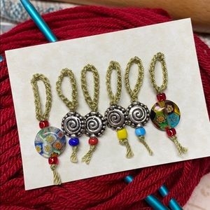 NWOT No Snag Knitting Stitch markers for knitting no snag colorful